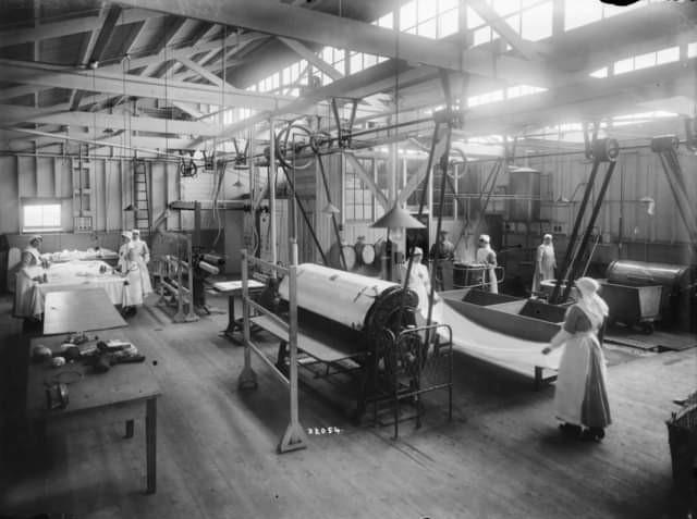 A 19th century factory