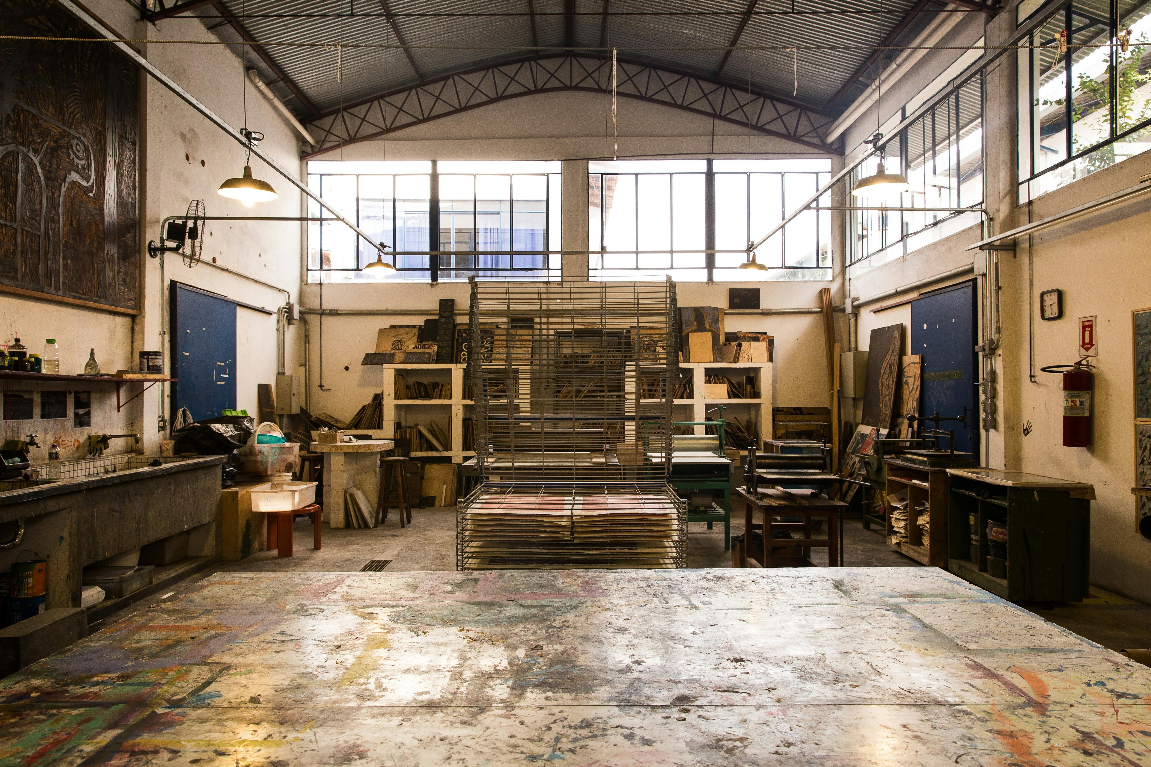 A 19th century factory